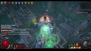 POE 325 Warcry Animate Weapon Guarddian Chieftain Crafting 30Q Marohi [upl. by Alekim]