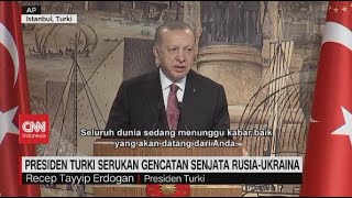 Presiden Turki Menyerukan Gencatan Senjata Rusia Ukraina [upl. by Joelie]