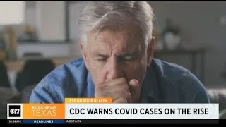 CDC warns of COVID cases rising [upl. by Elamef]