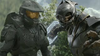 Master Chief VS Arbiter Var Gatanai Full Fight HD  Halo Season 2 Episode 8 [upl. by Retniw884]