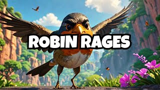 ANGY MOMENTS OF ROBIN [upl. by Tychonn]