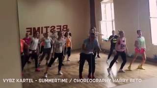 Vybz Kartel  Summertime  HARRY BETO choreography [upl. by Aztiraj742]