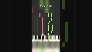 Adele  Easy on Me  Piano sheetmusicpro pianosheet piano music pianomusic [upl. by Nnyleuqaj80]