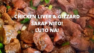 How To Cook Chicken Liver And Gizzard youtube [upl. by Reviel778]