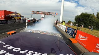 Oliver Petzold Onboard at Clastres Dragway 2022 [upl. by Virendra]