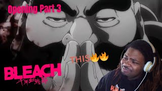 Bleach TYBW part 3 opening Reaction [upl. by Eeryt]