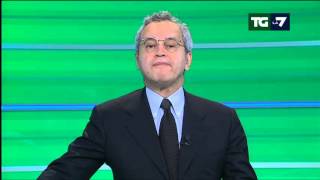 TG La7  Il sondaggio politico del 25012016 [upl. by Aenat883]