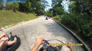 Street Bobsledding at Sentosa Singapore [upl. by Trojan371]