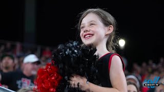 Special Honorary Cheerleader Joins San Diego State University Cheer Team [upl. by Eilahtan]