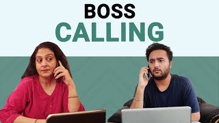 Boss Calling  When You Miss Your Boss Call  Why Not  Life Tak [upl. by Sargent]