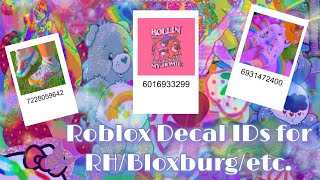 Roblox IndieKidcore decals  decal IDs for Royale HighBloxburgetc  Fantasy Forest [upl. by Van]