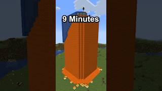 Minecraft Tower at Different Times Worlds Smallest violin [upl. by Jansen646]