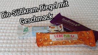 Foodloose ener Bio und Lebepur im Test  BioSüßigkeiten  FoodLoaf [upl. by Yelyak]