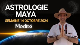 Astrologie et horoscope de la semaine 14 octobre 2024 selon le calendrier sacré Maya [upl. by Yemirej192]