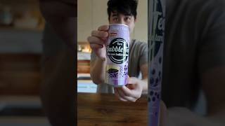 TARO Bubble Tea IN A CAN bubbletea bbt boba taro letstry fail doesitreallywork [upl. by Maurene]