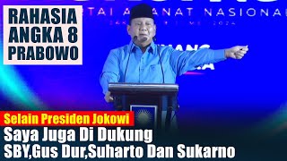 Rahasia Angka Kemenangan Prabowo Dukungan JokowiGus DurHingga Suharto [upl. by Adihahs]