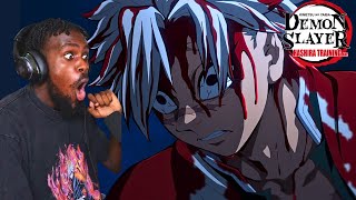 quotTo Defeat Muzan Kibutsujiquot Demon Slayer Season 4 Episode 1 REACTION VIDEO [upl. by Nosyd]