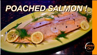 How to make an easy Poached Salmon fillet [upl. by Thorne]