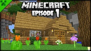 The Minecraft Journey Begins  Pythons World Minecraft Survival Lets Play  Episode 1 [upl. by Gretchen]