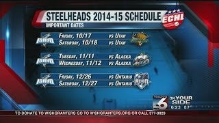 Steelheads set 201415 schedule [upl. by Jori]