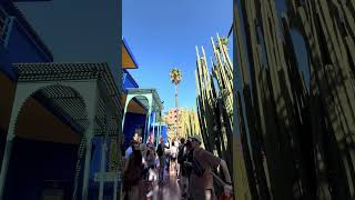 Marrakesh Botanical Garden  Jardin Majorelle  Morocco [upl. by Sewel536]