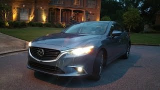 2016 Mazda6 Grand Touring Review  HiEnd Goodies for Less [upl. by Llerraj]