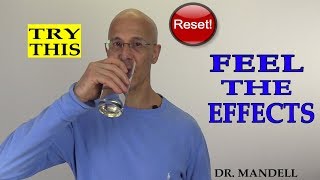 ANXIETY RESETDrink This Way  Dr Alan Mandell DC [upl. by Ludewig]