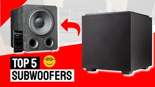 Top 5 Best Subwoofers Of 2024 Unrivaled Bass and Ultimate Sound Experience [upl. by Delp192]