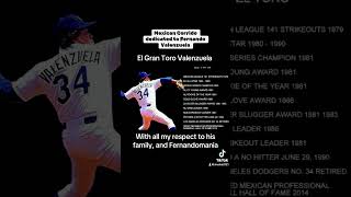 fernandomania fernandovalenzuela dodgersbaseball [upl. by Tegdig14]