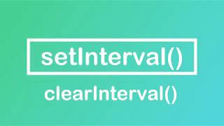 JavaScript Tutorial  setInterval amp clearInterval [upl. by Haggerty]