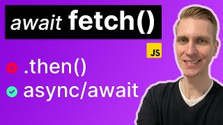 Fetch API with AsyncAwait GET POST PUT DELETE [upl. by Otrebide]