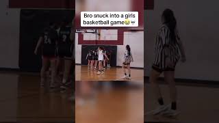 Bro Snuck Into A Girls Basketball Game [upl. by Hussar]