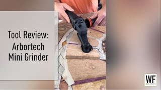 Arbortech Mini Grinder Review An Incredibly Versatile Tool Sponsored [upl. by Ahtabat]