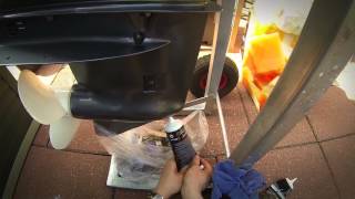 HD HOW TO REPLACE YOUR OUTBOARD GEAR OIL STEP BY STEP [upl. by Mcintosh]