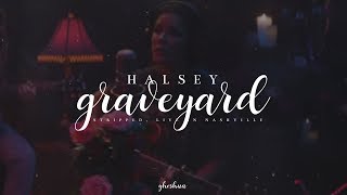 halsey  graveyard acoustic lyrics [upl. by Bridgid]