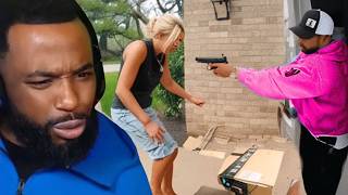 CashNasty Reacts To Package Thieves Getting Brutally Destroyed [upl. by Carman102]