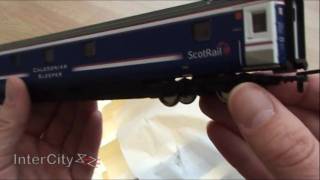 Opening the class 90 Caledonian Sleeper train pack by Hornby [upl. by Maag]