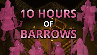 Loot From 10 Hours Of Barrows [upl. by Ailuj]