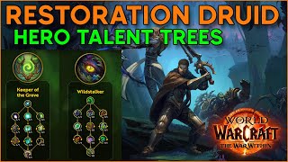 Resto Druid Hero Talents First Impressions [upl. by Nonnaer873]