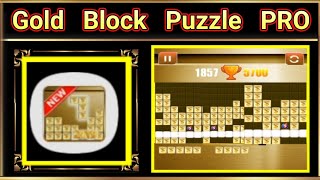 Gold Block Puzzle APK PRO [upl. by Nilam]