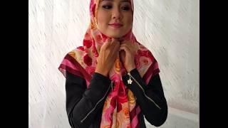 Tutorial Pakai Tudung Bawal Kekaboo Basic [upl. by Cuttie]