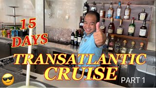 TRANSATLANTIC CRUISE on the ENCHANTMENT of the SEAS  Bad Weather amp Rough Seas PART 1 [upl. by Namso732]