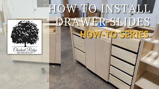 How To Install Drawer Slides The Fast amp Easy Way [upl. by Henni967]