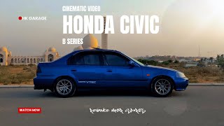 HONDA CIVIC B20B COMPLETE RESTORATION [upl. by Fennell165]