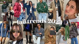 Fall  Winter Trends 2023 fall fashion trends Im loving  how to style [upl. by Bellew]