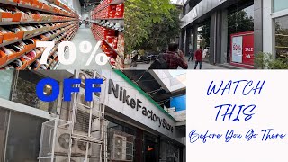 Nike Factory Store in Delhi  Adidas Store with 50 off in Delhi  Nike aur Adidas Discount 70 [upl. by Tteraj]