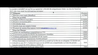 Examen de fin de formation 2018 dossier de la fiscalité corrigé [upl. by Iroc347]