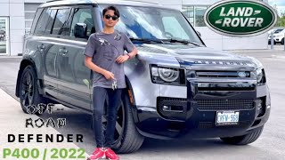 2022 Land Rover Defender P400 110 MHEV X Dynamic 7 Seats a British 🇬🇧 OffRoad Icon Review Canada [upl. by Eentirb]