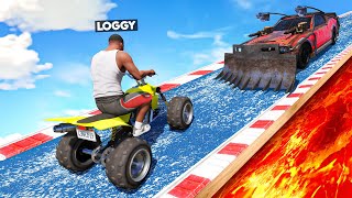 I CHALLENGED CHAPATI ON GTA 6 MEGA RAMP [upl. by Hanej]