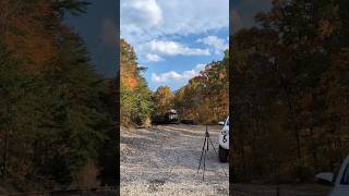 Norfolk Southern Empty Coal Train Not Wasting Time w Rear DPU norfolksouthern railroad train [upl. by Ayanet965]